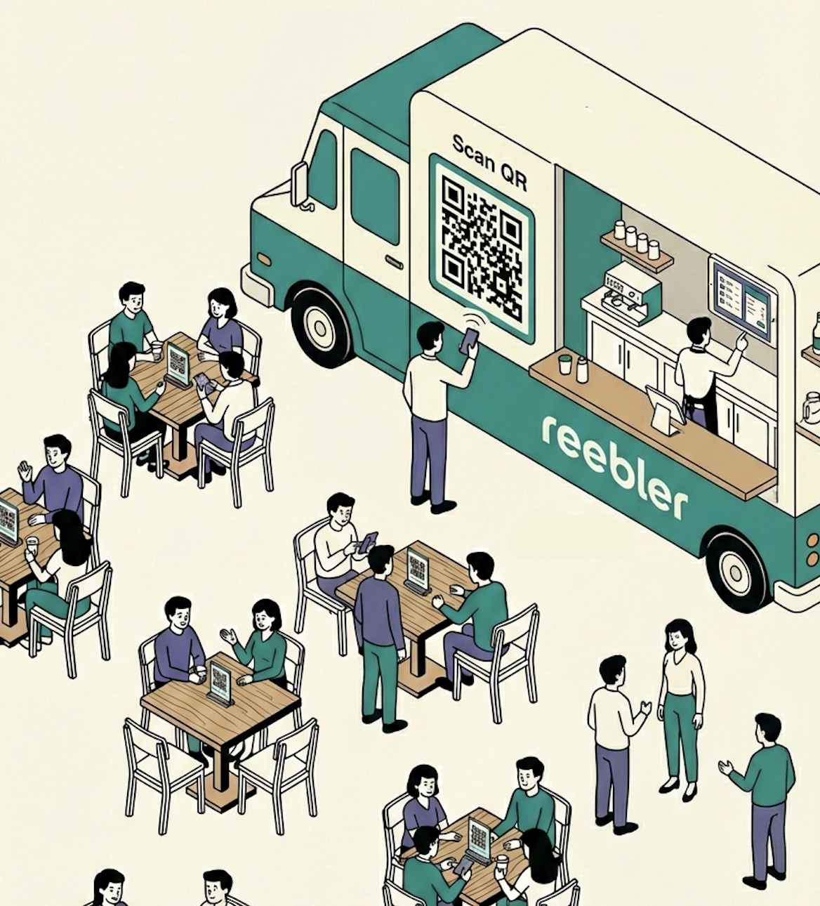Reebler en Food Trucks